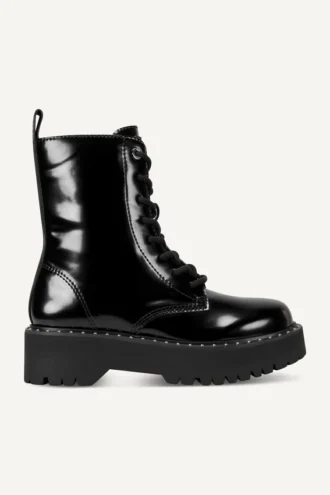 Batu Studs Lace up Bootie