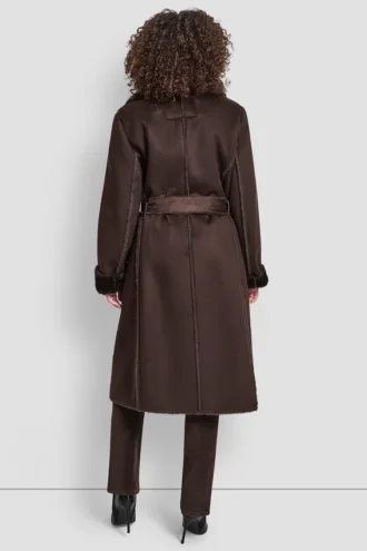 Belted Faux Sherling