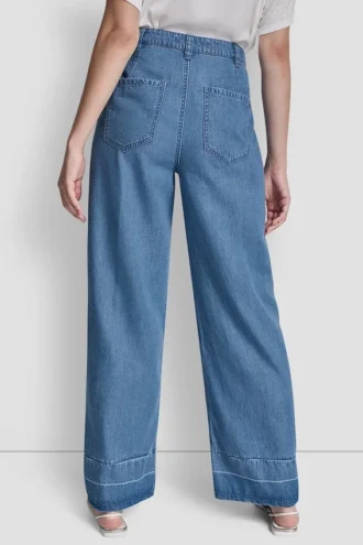 Belted High-Rise Pant