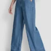 Belted High-Rise Pant