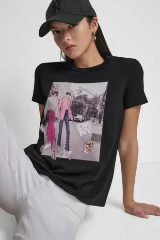 Bleecker St Conversational Graphic Tee