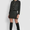 Boucle Tweed Mini Skirt