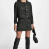 Boucle Tweed Mini Skirt