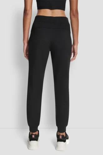 Brooklyn Scuba Mid Rise Jogger with Pockets