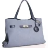 Bryar Denim Large Satchel