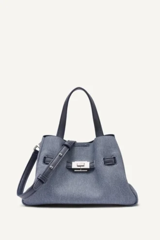 Bryar Denim Small Satchel