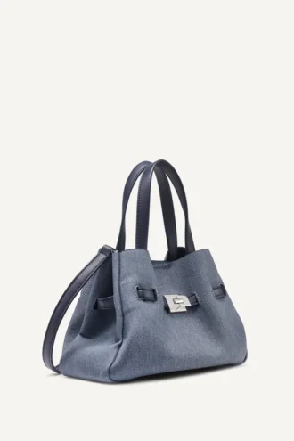 Bryar Denim Small Satchel