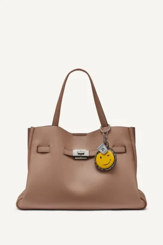 Bryar Large Smiley Face Satchel