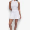 Court Pique Pleated Tennis Skort