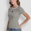 Crew Neck Striped Tee