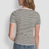 Crew Neck Striped Tee
