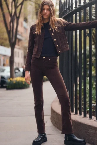 High-Rise Bootcut Pant