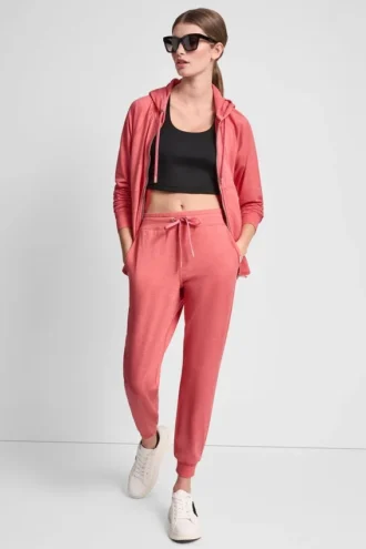 Cropped High-Rise Slim Jogger