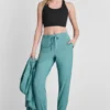 Cropped High-Rise Slim Jogger