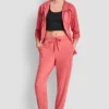 Cropped High-Rise Slim Jogger