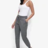 Cropped High-Rise Slim Jogger