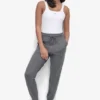 Cropped High-Rise Slim Jogger