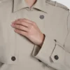 Cropped Trench Coat