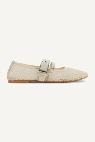 Dade Mesh Mary Jane Flat