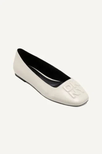 Darianne Logo-Embossed Ballet Flat