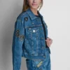 Denim Pins & Patches Trucker Jacket