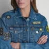 Denim Pins & Patches Trucker Jacket
