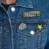 Denim Pins & Patches Trucker Jacket