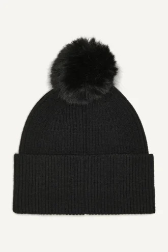 Disco Dkny Faux Fur Pom Hat
