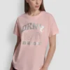 Dkny 1989 Logo Rhinestud Tee