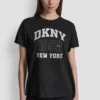 Dkny 1989 Logo Rhinestud Tee