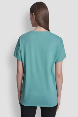 Dkny 1989 Logo Rhinestud Tee