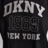 Dkny 1989 Logo Rhinestud Tee