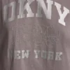 Dkny 1989 Logo Rhinestud Tee