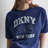 Dkny 1989 Rhinestud Logo Pullover
