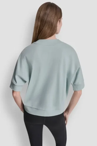 Dkny 1989 Rhinestud Logo Pullover