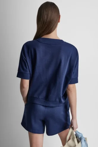 Dkny 1989 Rhinestud Logo Pullover