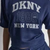 Dkny 1989 Rhinestud Logo Pullover