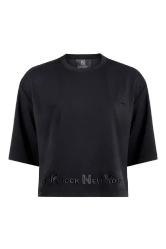 Dkny X Yankees Cropped Tee