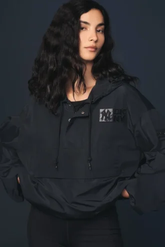 Dkny X Yankees Half-Zip Jacket