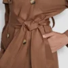 Double-Breasted Trench Coat