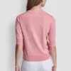 Elbow Sleeve Crew Neck Sweater