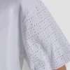 Eyelet Puff Sleeve Shirt