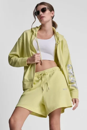 Foil Logo Full-Zip Hoodie