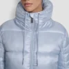 Funnel-Neck Lightweight Puffer Jacket
