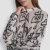Graffiti Heart Sweater
