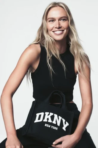 Hadlee Small Canvas Logo Tote