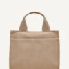 Hadlee Small Canvas Logo Tote