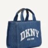 Hadlee Small Denim Logo Tote
