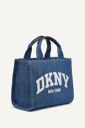 Hadlee Small Denim Logo Tote