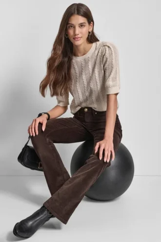 High-Rise Bootcut Pant